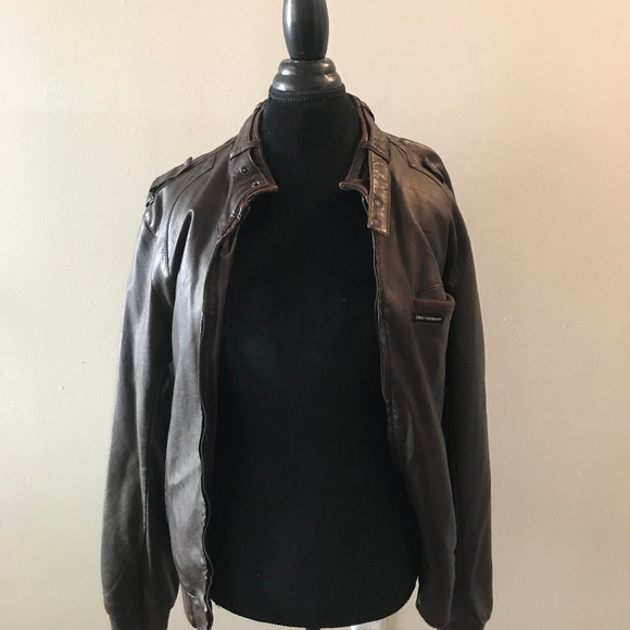 "Members Only" Faux Leather Jacket - Picture 1 of 4